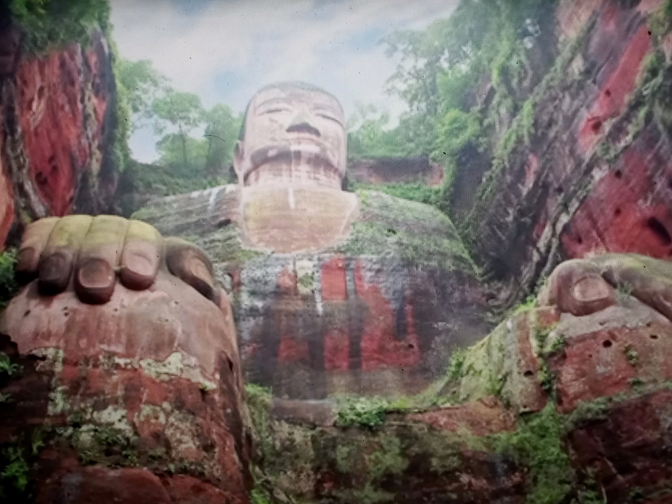 informative image Picture of large buddha, ancient art, plesant peasant at #plesantpeasant and contemporary art at it's finest - art object.